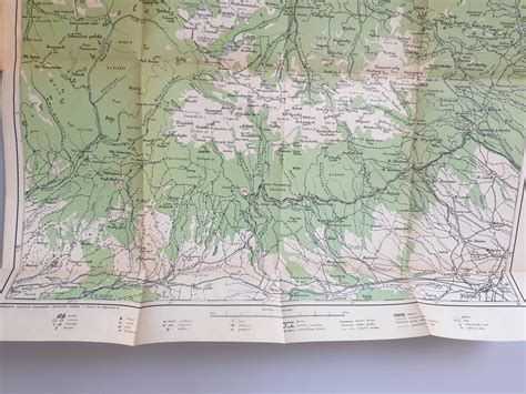 1924cestovní Průvodce Vysoké Tatrybarevná Mapa Aukro