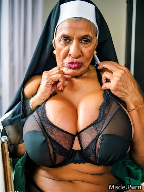 Porn Image Of Nun Big Tits Cupless Bra Gigantic Boobs Saggy Tits Skinny