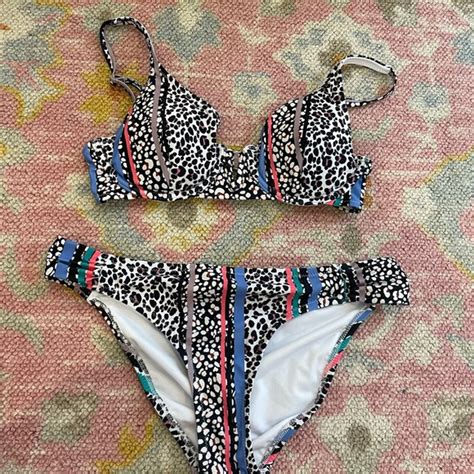 Jessica Simpson Swim Jessica Simpson Bikini Set Poshmark