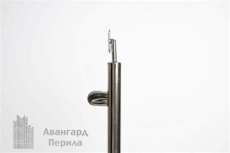 Стойка круглая со стеклодержателями - Авангард Перила