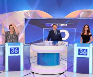 Silvio Santos Recebe Ticiana Villas Boas E Mamma Bruschetta Neste Domingo