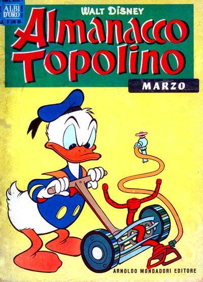 Cover For Almanacco Topolino Arnoldo Mondadori Editore Series