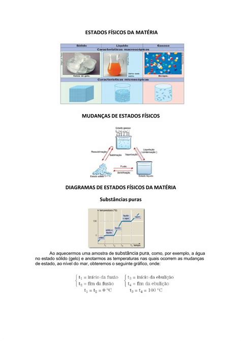 Pdf Revis O Estados F Sicos E Misturas Docx Dokumen Tips