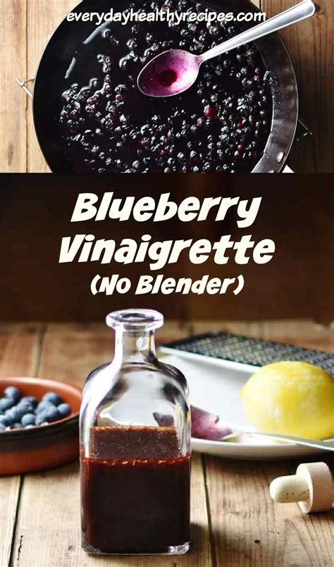 Blueberry Vinaigrette Recipe Blueberry Vinaigrette Blueberry Recipes