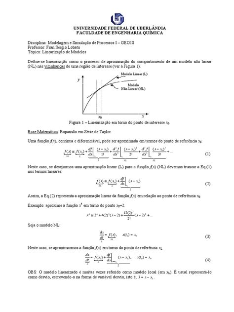 PDF Linearização de Modelos DOKUMEN TIPS