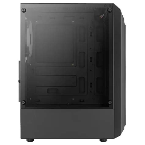 Gabinete Aerocool Bionic G BK V2 ATX Sin Fuente Vidrio Templado 1