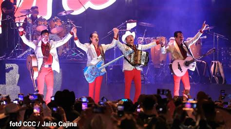 Todo Un éxito Concierto De Los Tigres Del Norte En Nicaragua