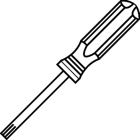 Torx Head Screwdriver Sketch