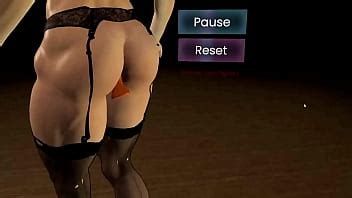 Animación D VR hentai videojuego Virt a Mate anime una chica musculosa con hermosas medias