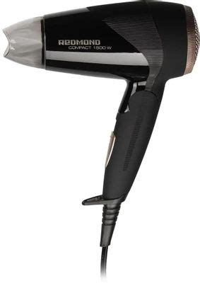Характеристики Фен Redmond RF-528, 1500Вт, черный (1841891) смотреть в ...
