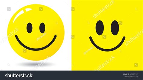 Smile Emoticon Icon Vector Illustration Eps10 Stock Vector (Royalty Free) 1679372395 | Shutterstock