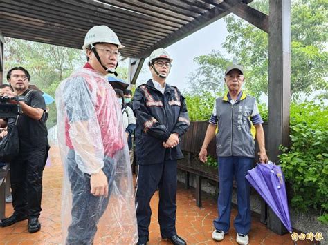 蘇拉颱風逼近 陳其邁視察鼓山滯洪池及南北大溝抽水站 生活 自由時報電子報