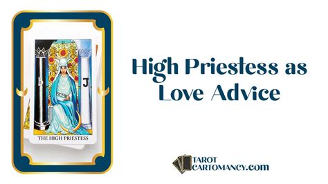 High Priestess As Love Advice Upright And Reversed Tarot Card Meaning