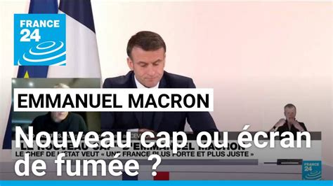 Conférence De Presse Demmanuel Macron Nouveau Cap Ou écran De Fumée