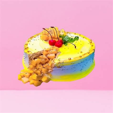 fresh mango cake - The surprise Gift