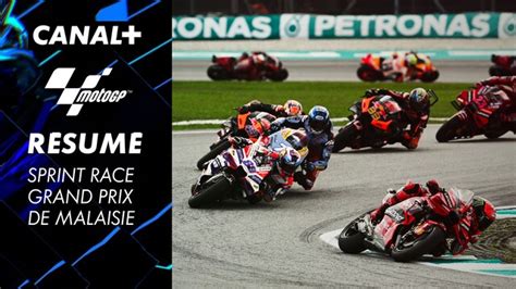 Le résumé de la course sprint au GP de Malaisie Vidéos MotoGP