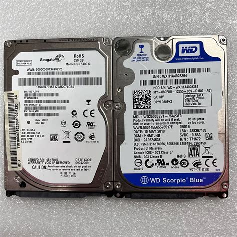 Wholesale Used Laptop Hdd 2.5 Inch 160gb 250gb 500gb 1tb Slim Laptop Hard Disk - Buy External ...