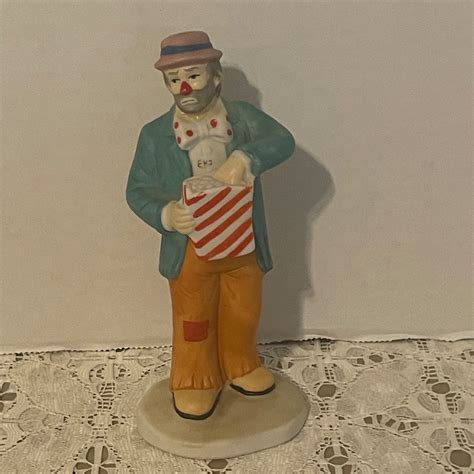 Vintage Emmett Kelly Clown Figurine