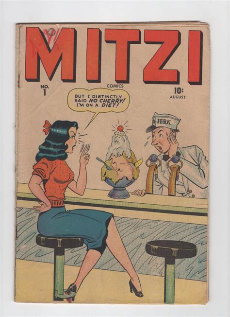 Mitzi 1 Comic 1948 Cool Vintage Toys