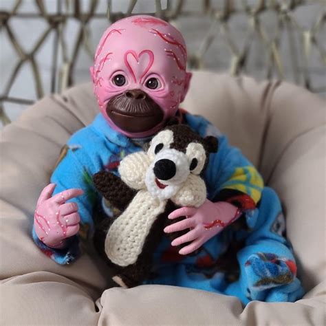 Bindi Monkey By Jennifer Plante From Little Beans Reborn Nursery On Reborns