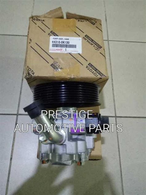 Pompa Power Steering Toyota Fortuner VRZ Hilux Revo Innova Reborn