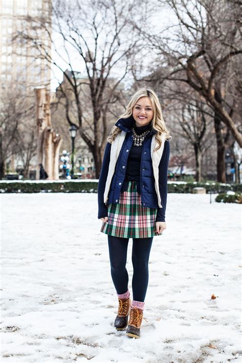 A White Christmas — bows & sequins | Duck boot outfit ideas, Cool