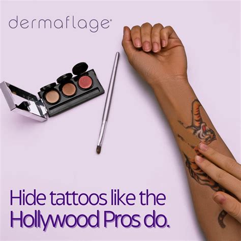Dermaflage Professional Tattoo Cover Up - Medium Tattoo Cover Up