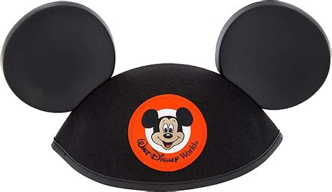 Walt Disney World Mickey Mouse Classic Black Patch Ears Hat Adult Size