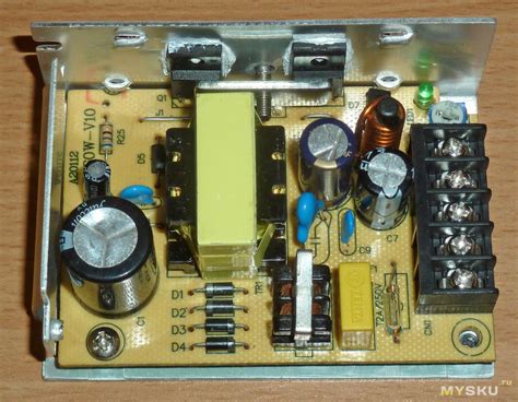 Блок питания 12V 5A 60W в металле