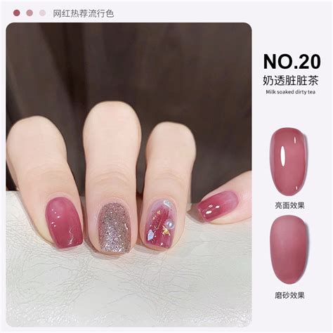 Jual Annies Milky Nude Ml Kutek Gel Transparan Jelly Nail Translucent Polish Brown Milk