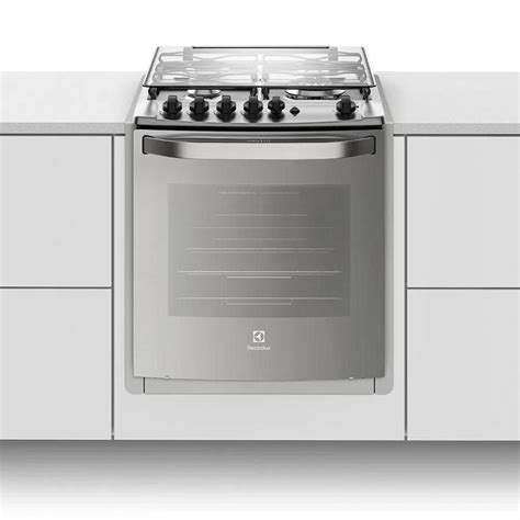 Fogão Electrolux 4 Bocas Bloqueia Gas - Fogão A Gás Electrolux 4 Bocas Embutir Com Timer Tripla Chama E Grill ...