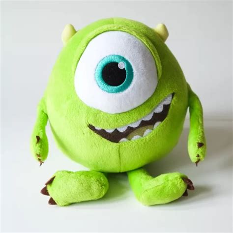 Disney Pixar Mike Wazowski Soft Toy Plush Monster Inc University Cute £999 Picclick Uk