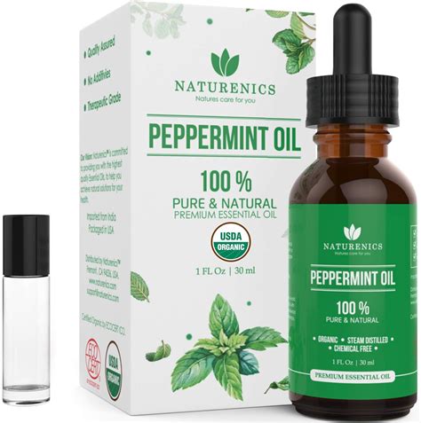 Amazon Naturenics Peppermint Essential Oil Usda Organic