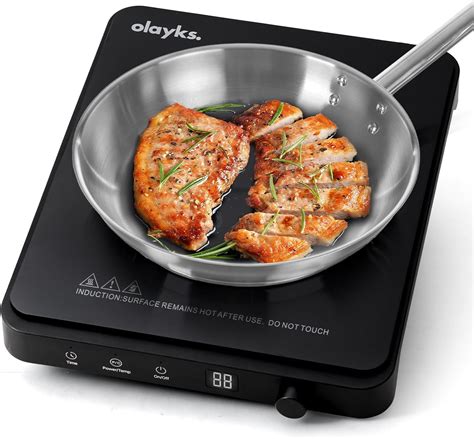Portable Induction Cooktop Countertop Burner Hot Plate W With Sensor Touch Electric