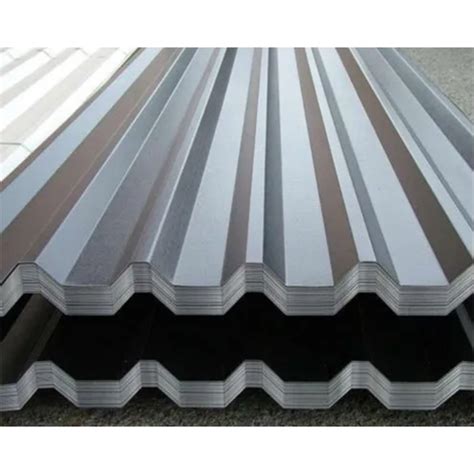 Rectangular Stainless Steel Color Coated Jsw Colouron Plus Roofing