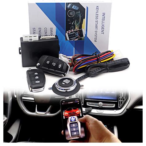 Universal Car Alarm Autostart Keyless Entry System Remote Start Kit For