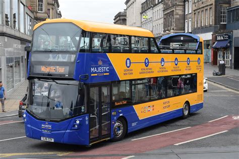 Lb Princes Street Edinburgh Lothian Buses Volvo B T Flickr