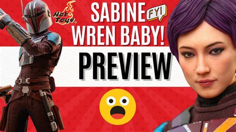 Hot Toys Sabine Wren PREVIEW Ahsoka Disney Hot Toys Star Wars HEAT YouTube