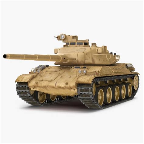 modelo 3d Tanque pesado francés AMX-30 - TurboSquid 2068573