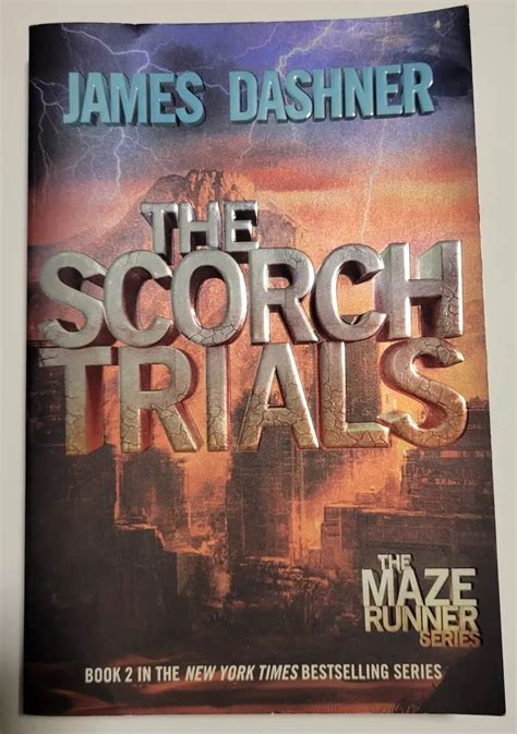 The Scorch Trials Book Cover