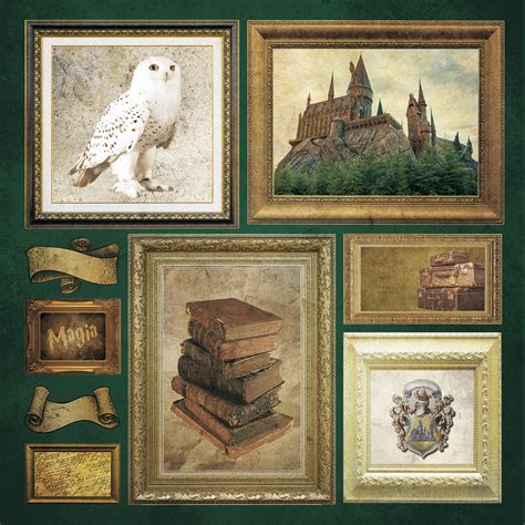 Colección escuela de magia inspirada en Harry Potter Mi Mundo Manualides