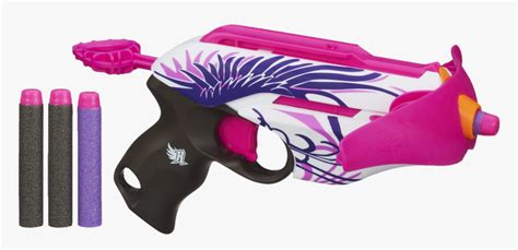 Nerf Gun Rebelle Pink Crush Blaster, Hd Png Download - Girl Nerf Guns ...