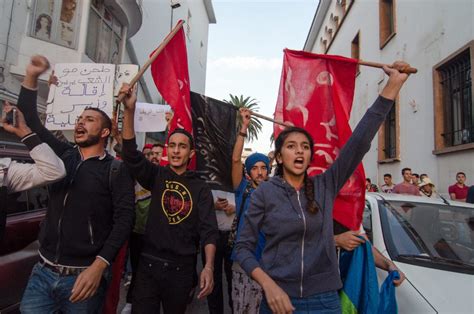 Protests In Rabat Middle East Monitor