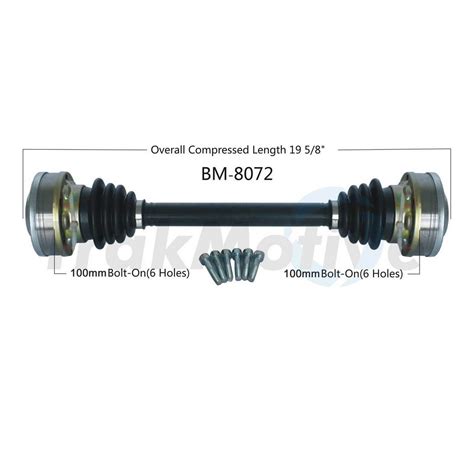 Bmw Cv Axle Shaft Rear Surtrack