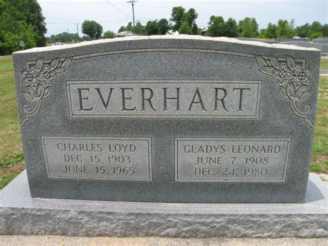 Charles Loyd Everhart 1903 1965 Memorial Find A Grave