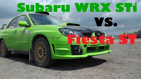 My Drive Kwrc Rallycross Ford Vs Subaru Youtube