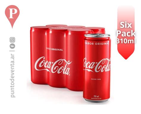 Gaseosa Coca Cola Original Lata Ml Six Pack Punto De Venta