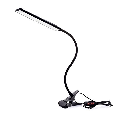 Led Usb Clip On Flexible Desk Lamp Dimmable Memory Bed Read Table