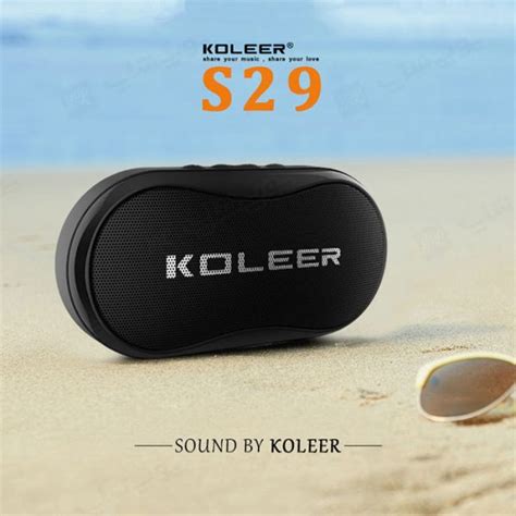 اسپیکر بلوتوثی قابل حمل کُلِر مدل KOLEER S29