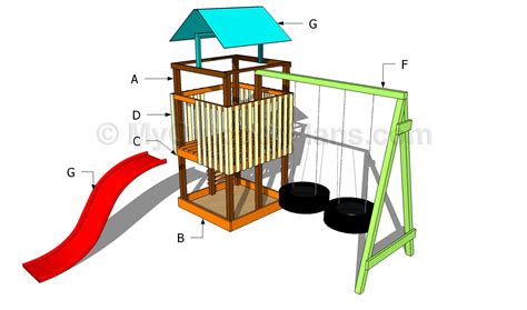 Outdoor Playset Plans | MyOutdoorPlans